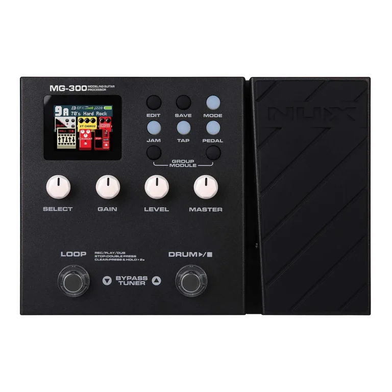 NUX MG-300 Guitar Modelling Processor Multi Effects Pedal
