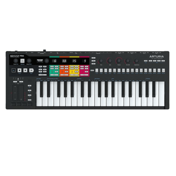 Arturia KeyStep Pro 37-Key Controller & Sequencer ,Black