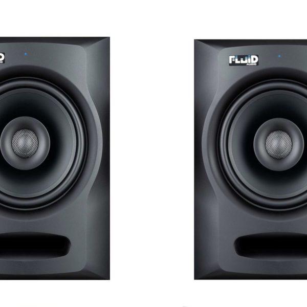 Fluid Audio FX50 coaxial 5" inch active studio monitors Pair