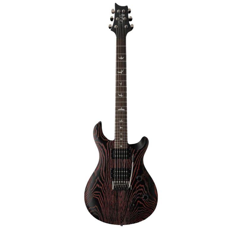 PRS SE SWAMP ASH CE 24 Sandblasted Limited Edition red