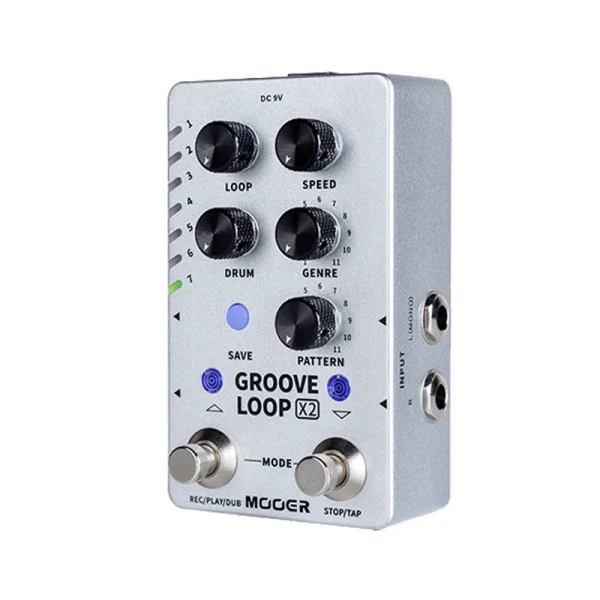 Mooer Stereo Looper X2 Loop Pedal