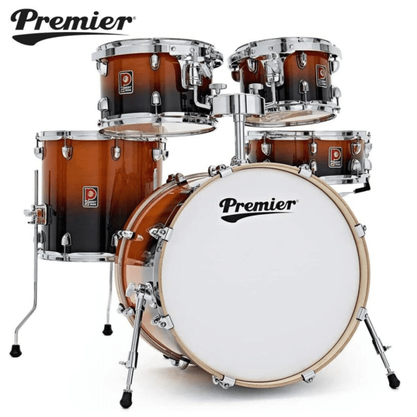 Premier Artist 22" 5pc Drum Sets with Hardware Sunburst