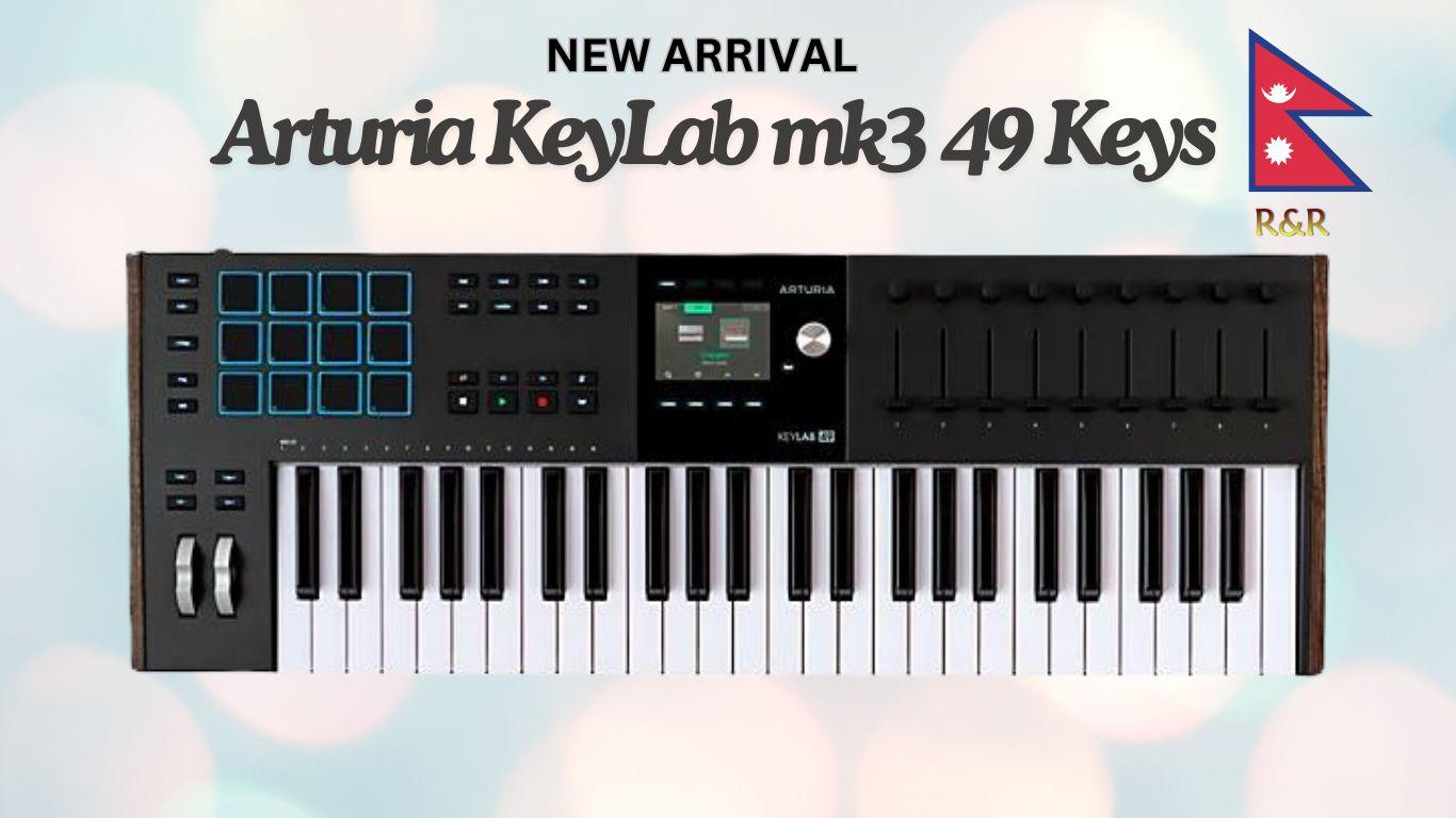 Arturia KeyLab mk3 49 Keys MIDI Controller In Nepal | Authorized Distributor. 1 KeyLab mk3 MIDI Controller