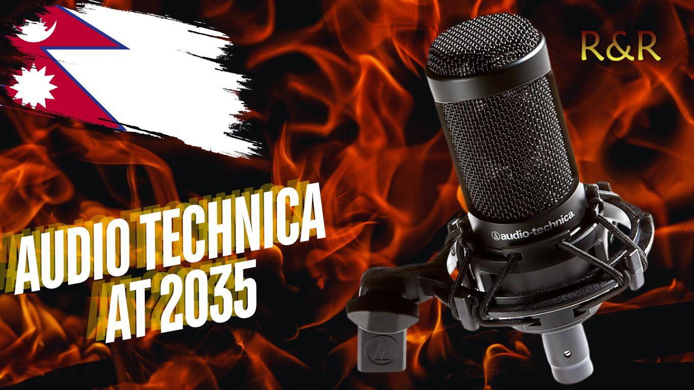 Audio Technica AT 2035 Cardioid Condenser Microphone In Nepal | Authorized Distributor. 1 Audio Technica AT 2035
