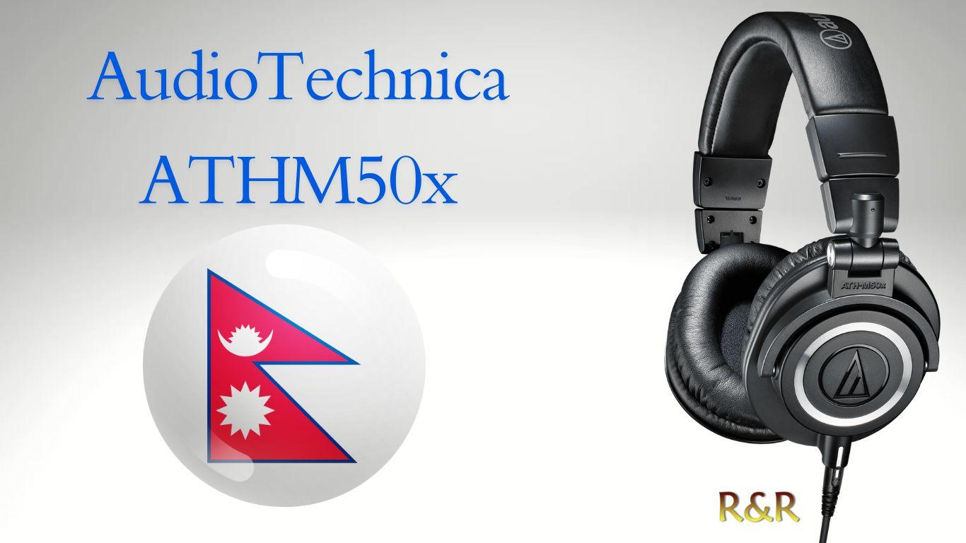 Audio-Technica ATH-M50x Professional Monitor Headphones In Nepal | Authorized Distributor. 1 Audio-Technica ATH-M50x