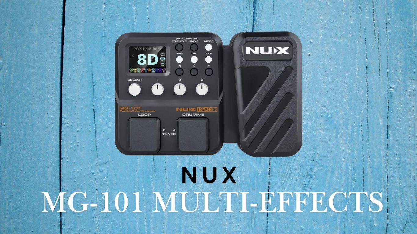 Authorized Distributor | NUX MG-101 Multi-Effects In Nepal | R&R Music 1 NUX MG-101 Multi-Effects